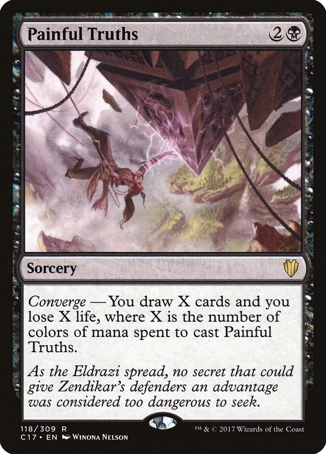 Image for Painful Truths (118) (Commander 2017) (C17) - Magic: The Gathering
