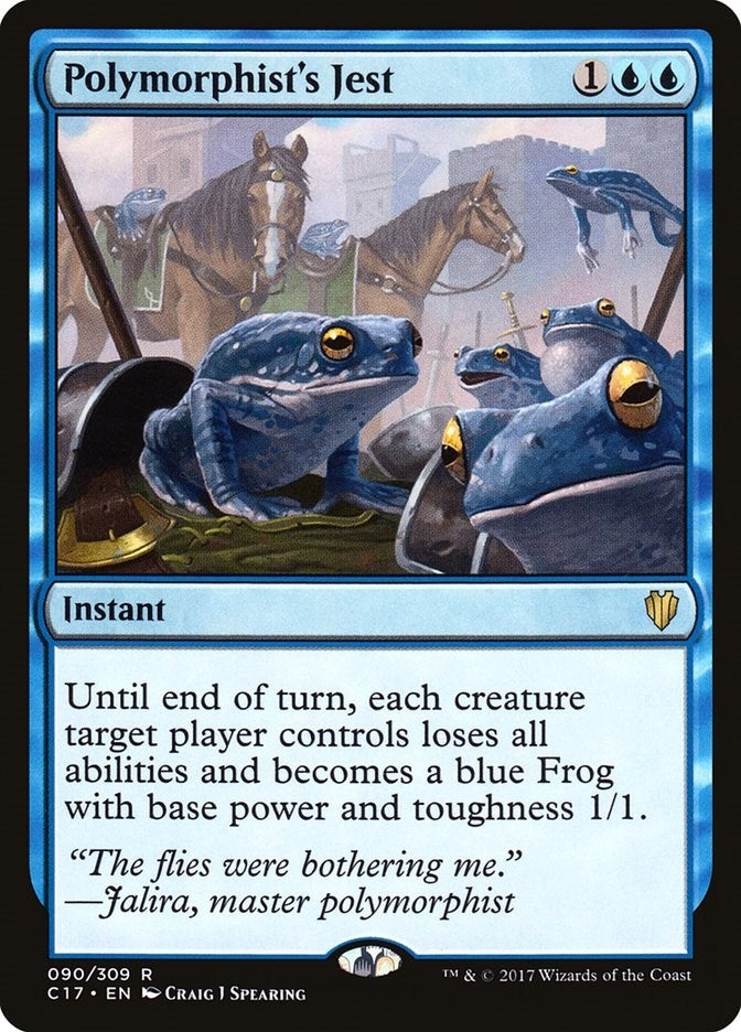 Image for Polymorphist's Jest (90) (Commander 2017) (C17) - Magic: The Gathering
