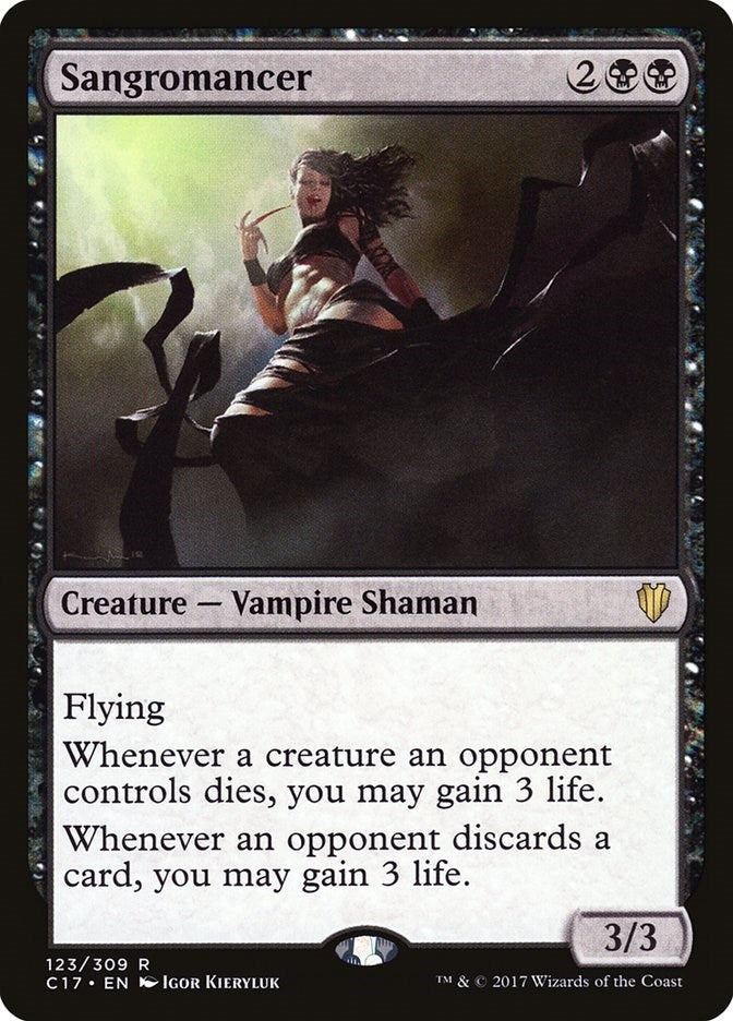Image for Sangromancer (123) (Commander 2017) (C17) - Magic: The Gathering