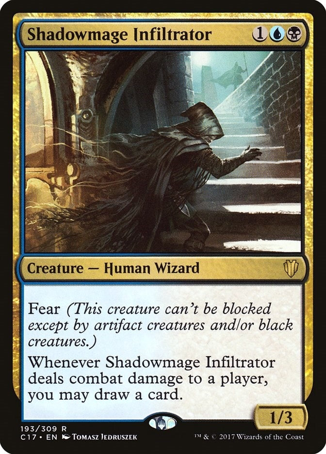 Image for Shadowmage Infiltrator (193) (Commander 2017) (C17) - Magic: The Gathering