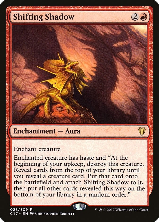 Image for Shifting Shadow (28) (Commander 2017) (C17) - Magic: The Gathering