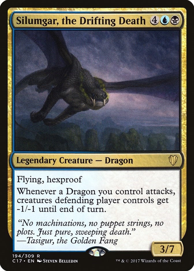 Image for Silumgar, the Drifting Death (194) (Commander 2017) (C17) - Magic: The Gathering