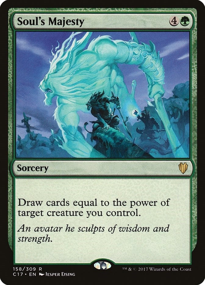 Image for Soul's Majesty (158) (Commander 2017) (C17) - Magic: The Gathering