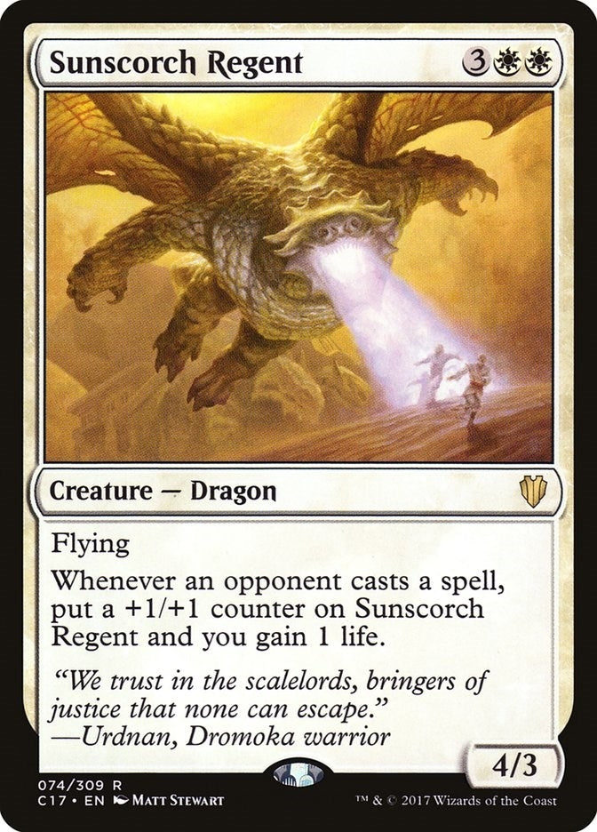 Image for Sunscorch Regent (74) (Commander 2017) (C17) - Magic: The Gathering
