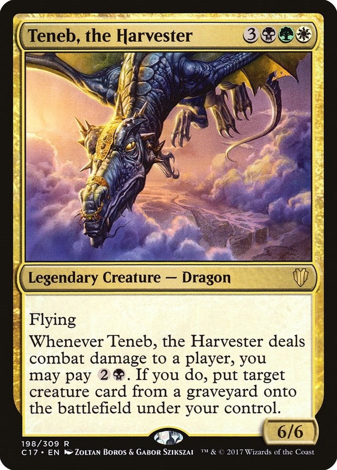 Image for Teneb, the Harvester (198) (Commander 2017) (C17) - Magic: The Gathering