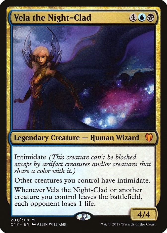 Image for Vela the Night-Clad (201) (Commander 2017) (C17) - Magic: The Gathering