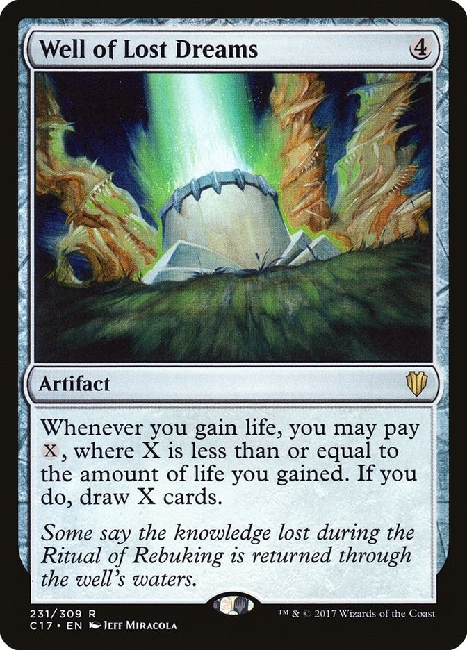 Image for Well of Lost Dreams (231) (Commander 2017) (C17) - Magic: The Gathering