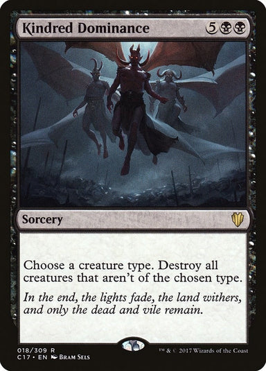 Image for Kindred Dominance (18) (C17) - Magic: The Gathering