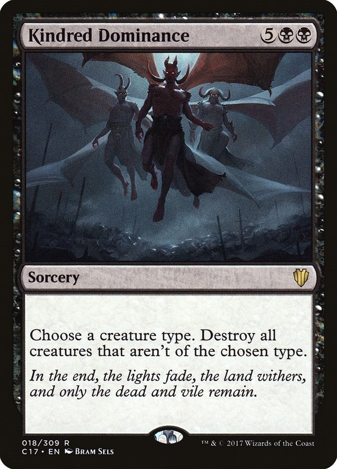 Image for Kindred Dominance (18) (C17) - Magic: The Gathering