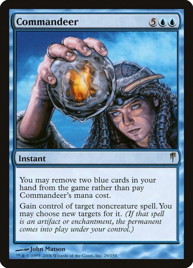 Image for Commandeer (29) (Coldsnap) (CSP) - Magic: The Gathering