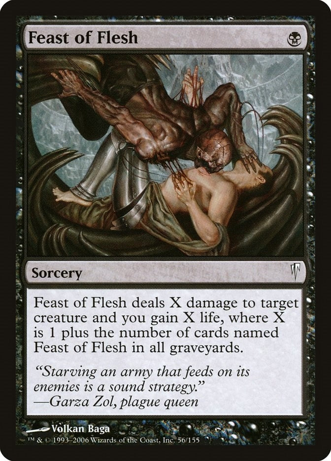 Image for Feast of Flesh (56) (Coldsnap) (CSP) - Magic: The Gathering