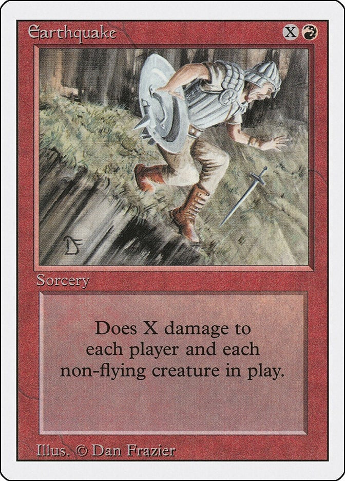 Image for Earthquake (Revised Edition) (3ED) - Magic: The Gathering