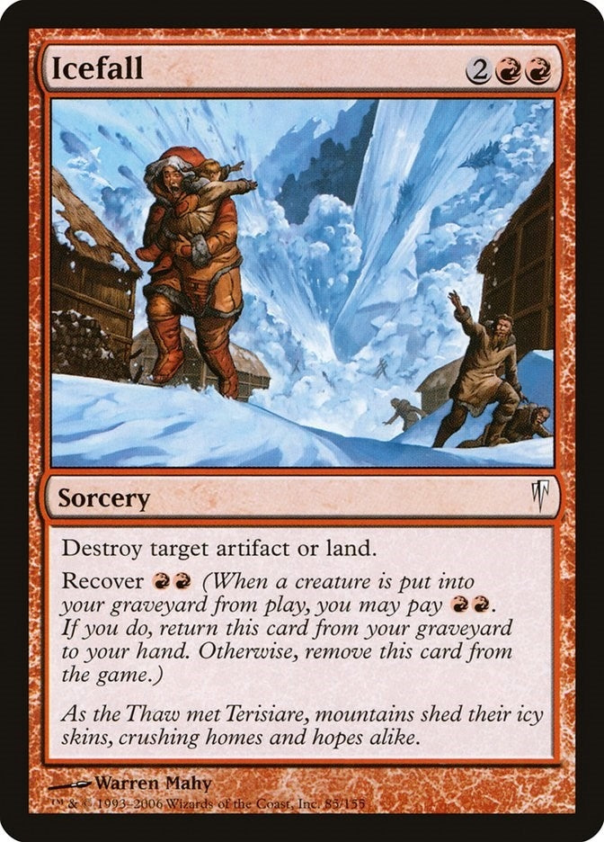 Image for Icefall (85) (Coldsnap) (CSP) - Magic: The Gathering