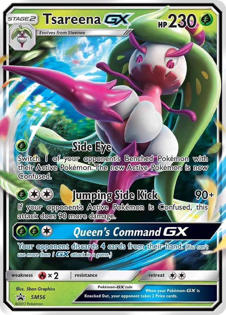 Tsareena GX - SM56 (SM56) (SM Promos)