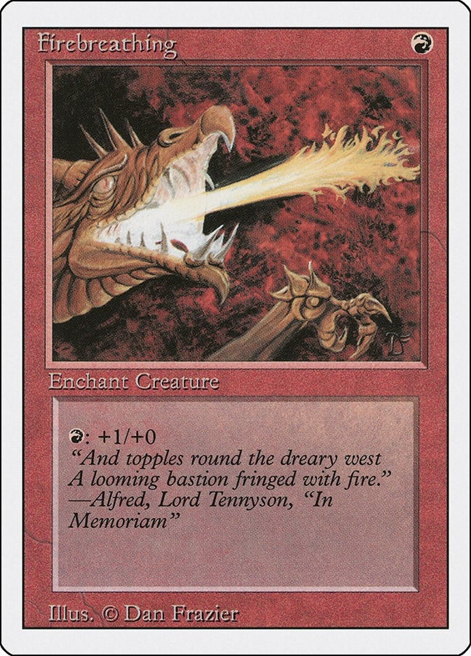Image for Firebreathing (Revised Edition) (3ED) - Magic: The Gathering
