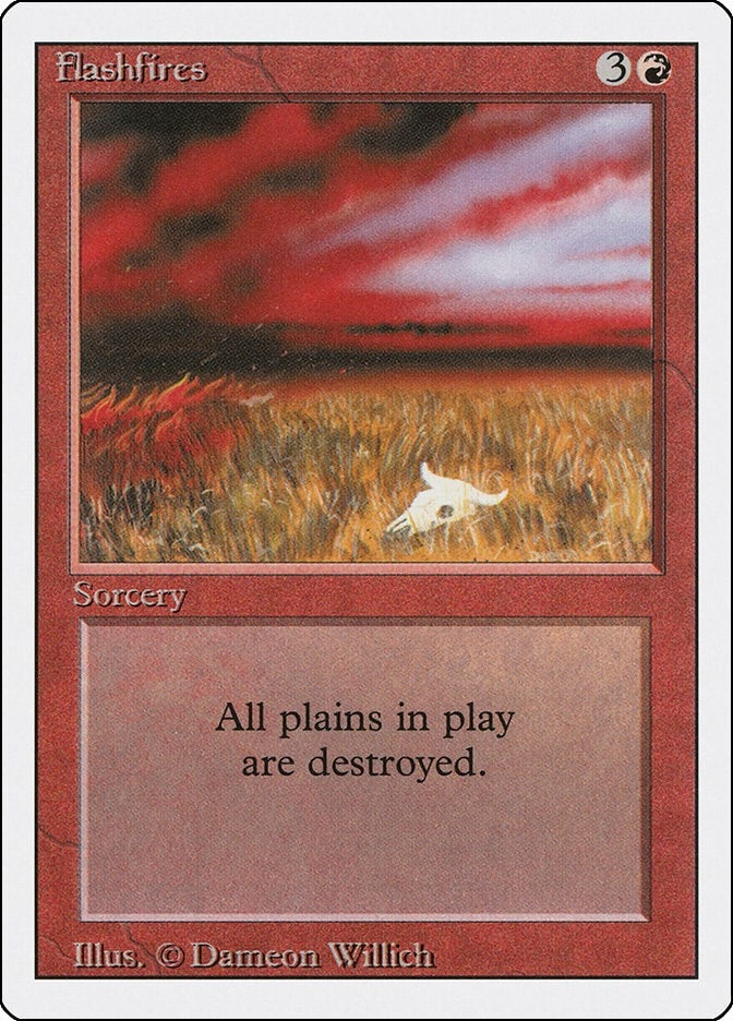 Image for Flashfires (Revised Edition) (3ED) - Magic: The Gathering