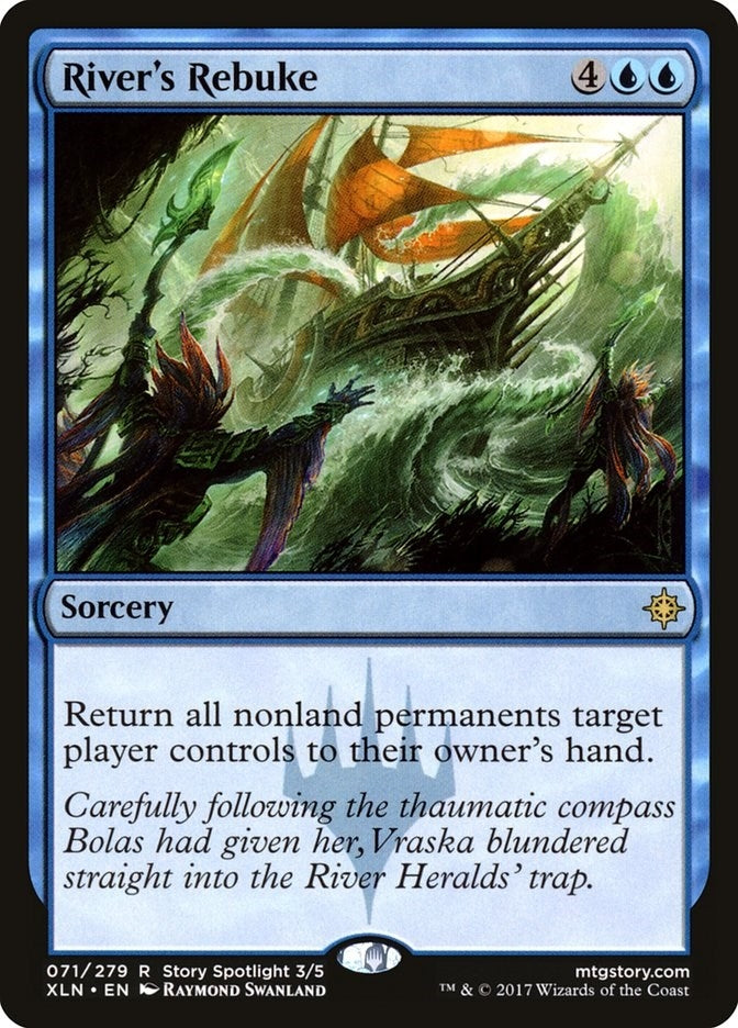 Image for River's Rebuke (71) (Ixalan) (XLN) - Magic: The Gathering