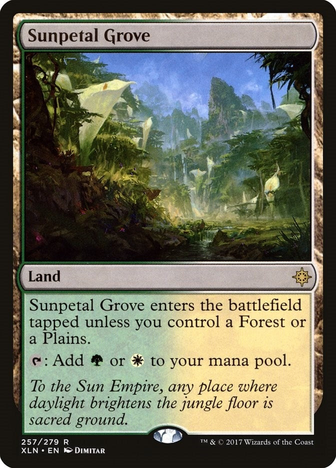 Sunpetal Grove (257) (Ixalan)