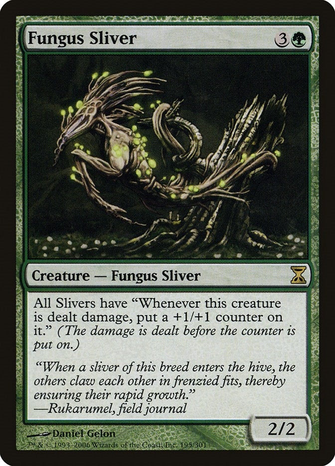 Image for Fungus Sliver (195) (Time Spiral) (TSP) - Magic: The Gathering
