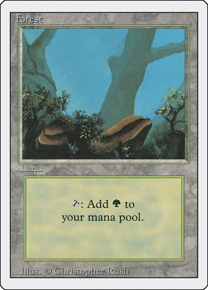 Image for Forest (A) (284) (Revised Edition) (3ED) - Magic: The Gathering
