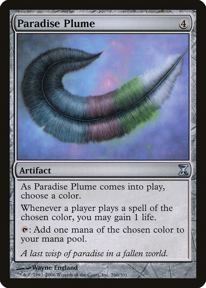 Image for Paradise Plume (260) (Time Spiral) (TSP) - Magic: The Gathering