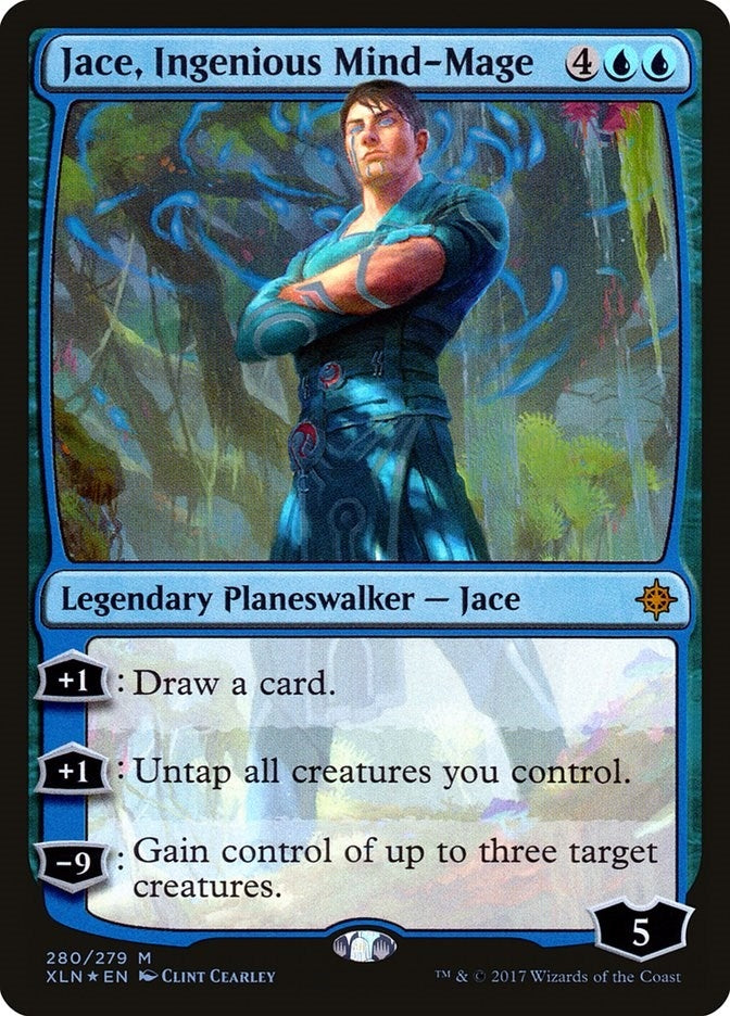 Image for Jace, Ingenious Mind-Mage (280) (XLN) - Magic: The Gathering