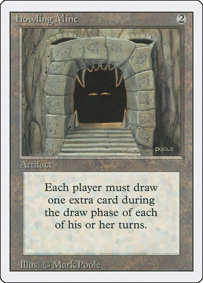 Image for Howling Mine (Revised Edition) (3ED) - Magic: The Gathering