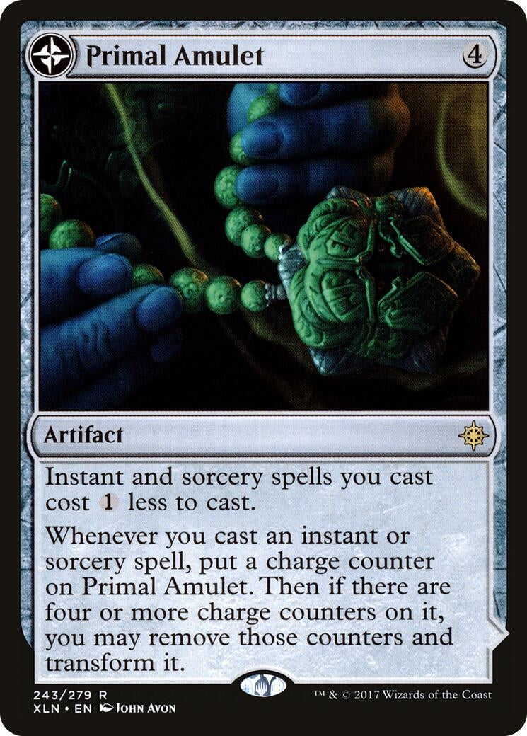 Image for Primal Amulet (243) (XLN) - Magic: The Gathering