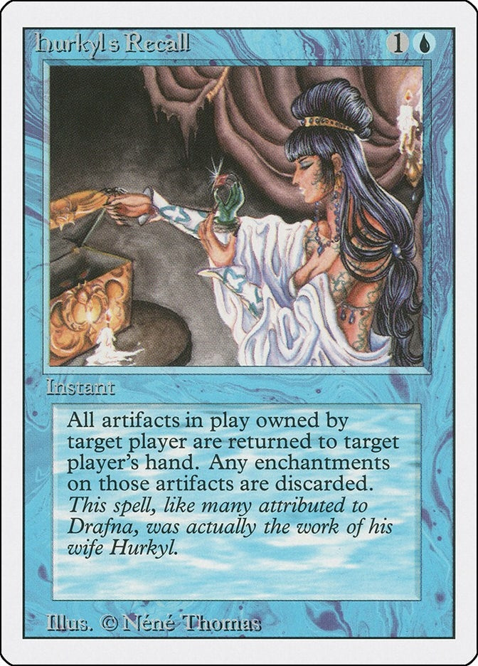 Image for Hurkyl's Recall (Revised Edition) (3ED) - Magic: The Gathering
