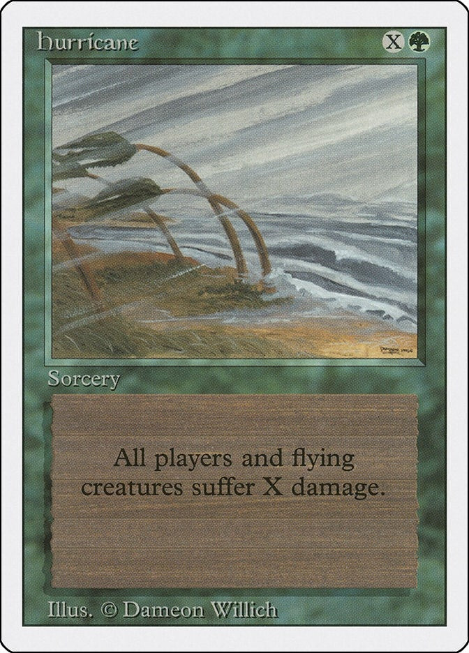 Image for Hurricane (Revised Edition) (3ED) - Magic: The Gathering