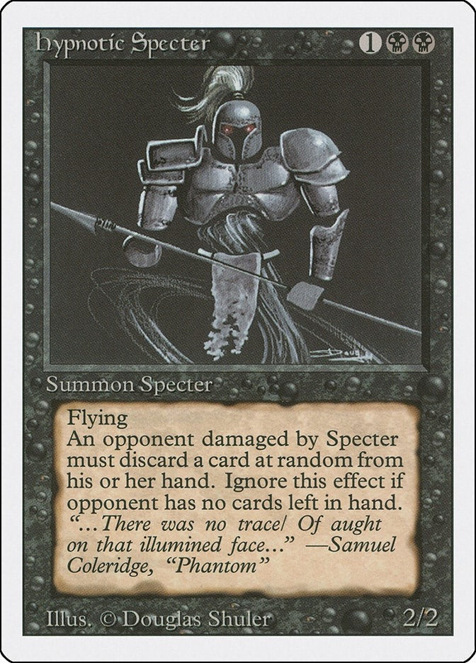 Image for Hypnotic Specter (Revised Edition) (3ED) - Magic: The Gathering