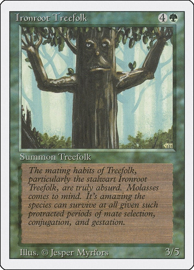 Image for Ironroot Treefolk (Revised Edition) (3ED) - Magic: The Gathering