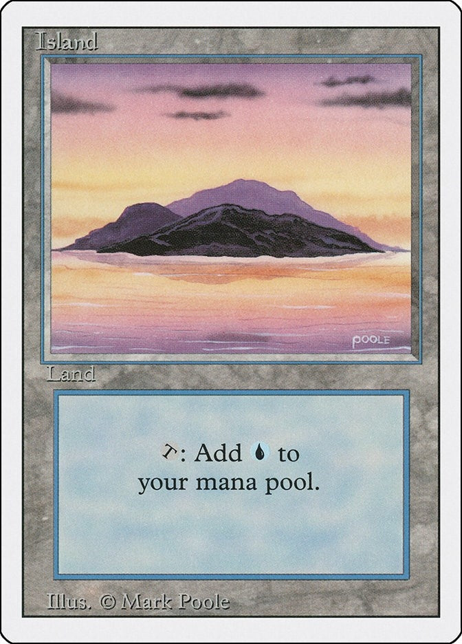Image for Island (A) (287) (Revised Edition) (3ED) - Magic: The Gathering