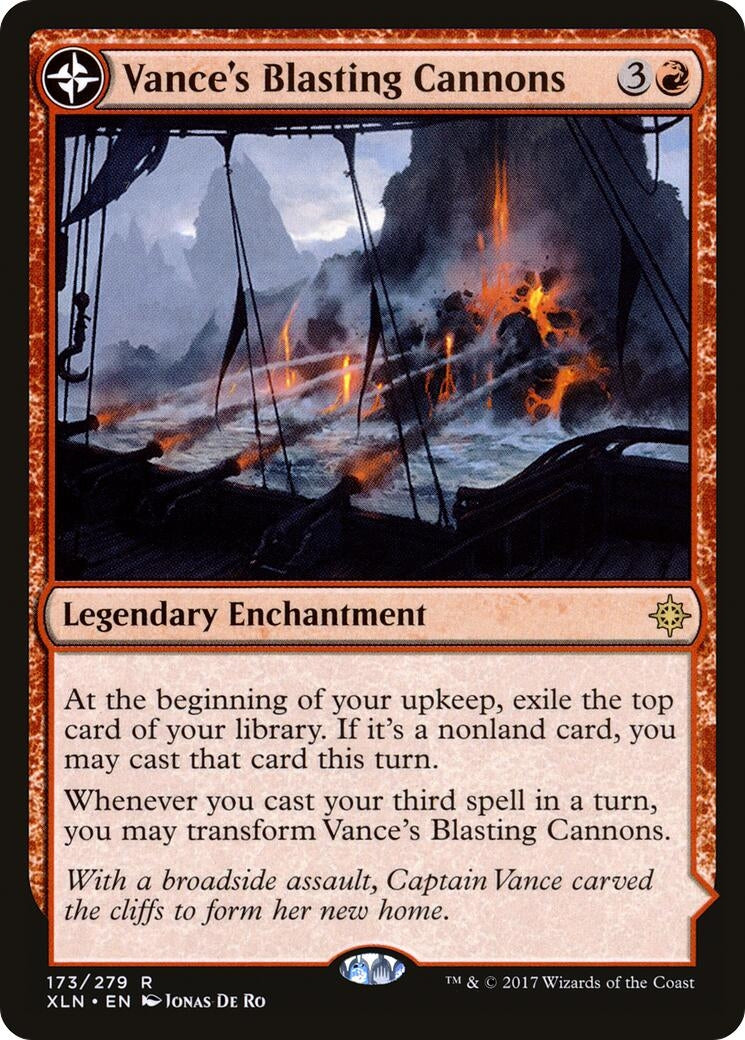 Image for Vance's Blasting Cannons (173) (Ixalan) (XLN) - Magic: The Gathering