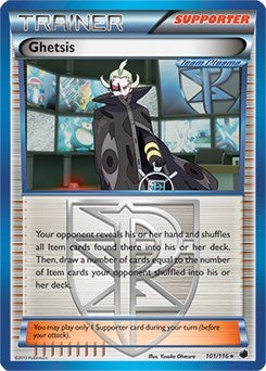 Ghetsis - 101/116 (BW Plasma Freeze) (101/116) (Deck Exclusives)