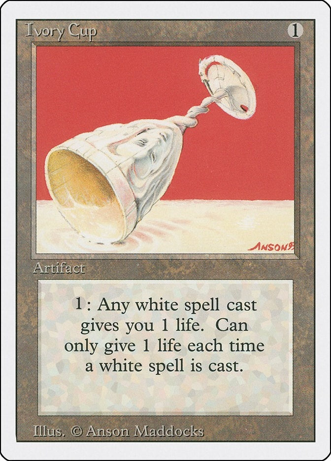 Image for Ivory Cup (Revised Edition) (3ED) - Magic: The Gathering