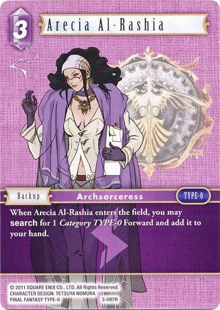 Image for Arecia Al-Rashia (3-097R) (Opus III) (OP3) - Final Fantasy TCG