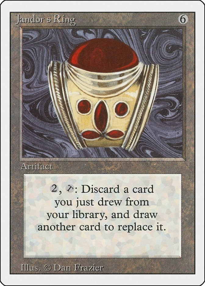 Image for Jandor's Ring (Revised Edition) (3ED) - Magic: The Gathering