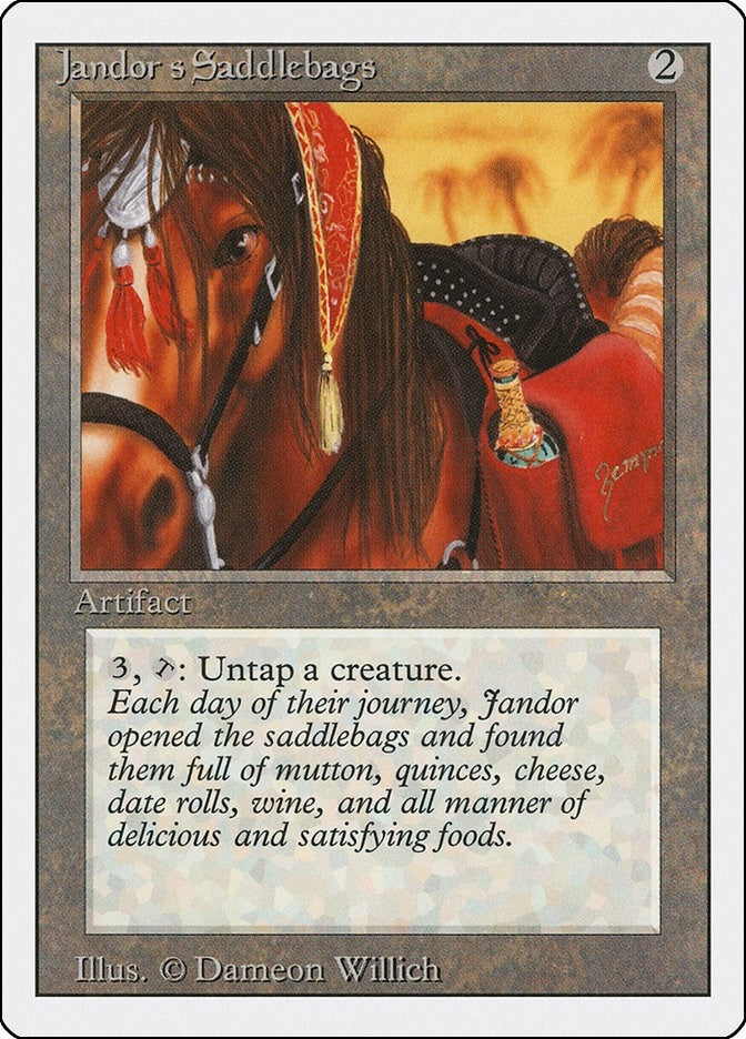 Image for Jandor's Saddlebags (Revised Edition) (3ED) - Magic: The Gathering