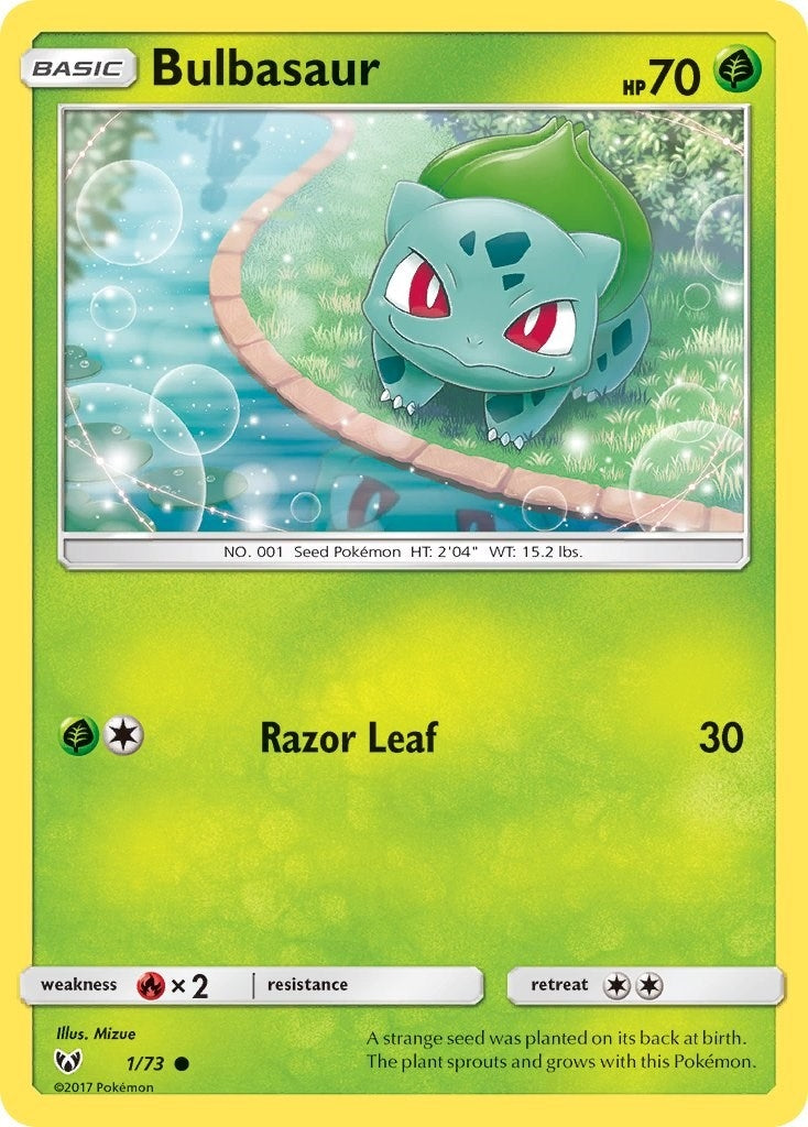 Bulbasaur (1/73) (Shining Legends)