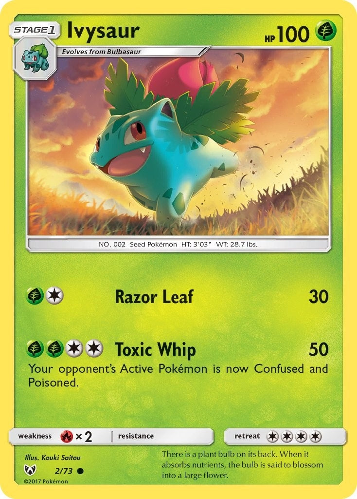 Ivysaur (2/73) (Shining Legends)