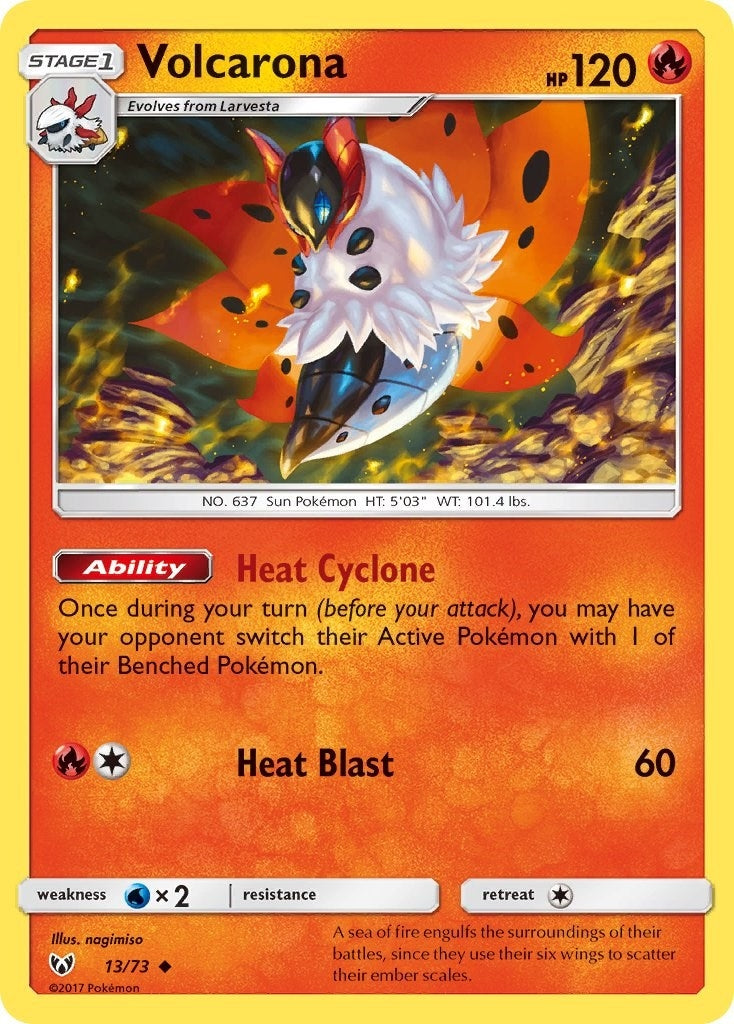 Volcarona (13/73) (Shining Legends)