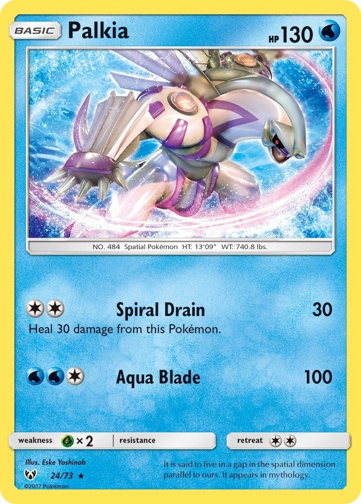 Palkia (24/73) (Shining Legends)