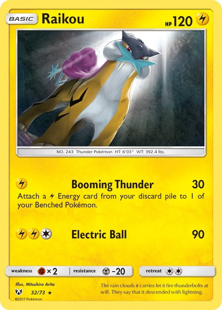 Raikou (32/73) (Shining Legends)