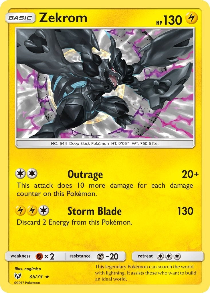 Zekrom (35/73) (Shining Legends)