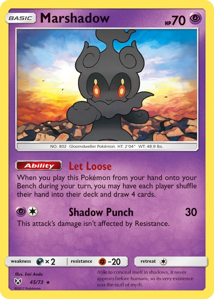 Marshadow (45/73) (Shining Legends)