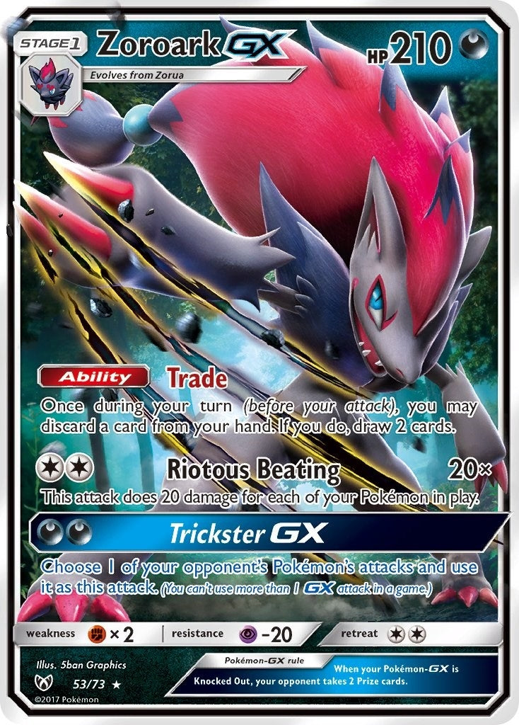 Zoroark GX (53/73) (Shining Legends)
