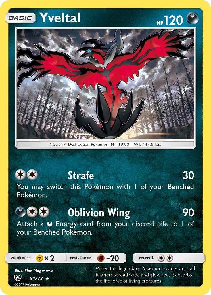 Yveltal (54/73) (Shining Legends)