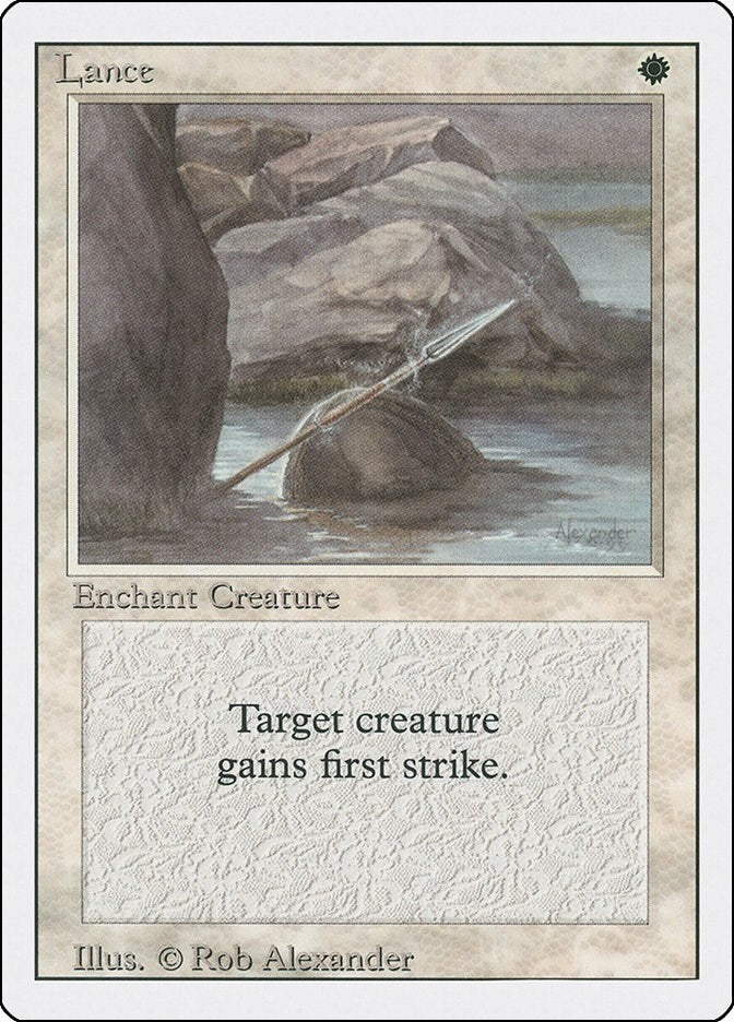 Image for Lance (Revised Edition) (3ED) - Magic: The Gathering
