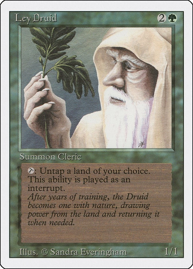 Image for Ley Druid (Revised Edition) (3ED) - Magic: The Gathering